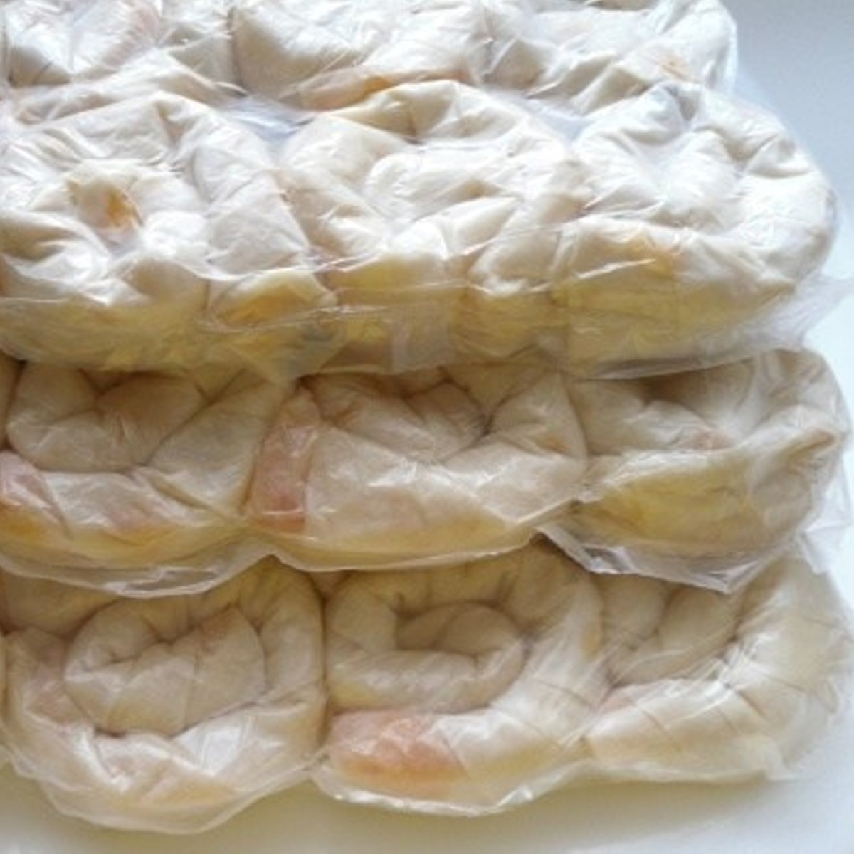 Dondurulmuş patatesli gül böreği 10 Kiloluk ambalajlarda Börsan marka gül böreği