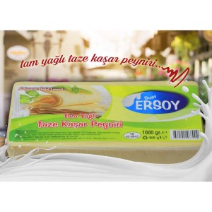 Ersoy Kaşar Peyniri 2 Kg ( 1 Koli ) Koli İçi 5 Adet
