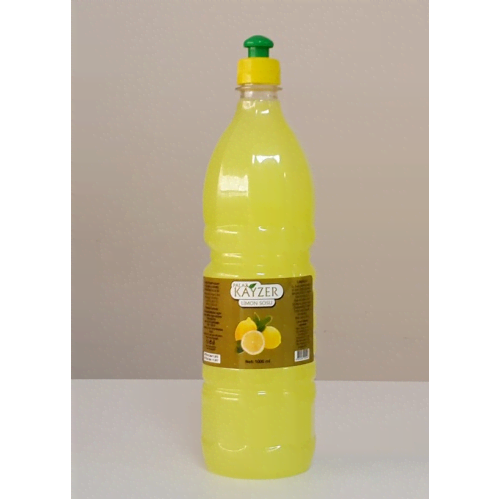 Limon suyu 5 kiloluk ambalajlarda Kayzer marka restoran ve kafeler için ideal limon suyu